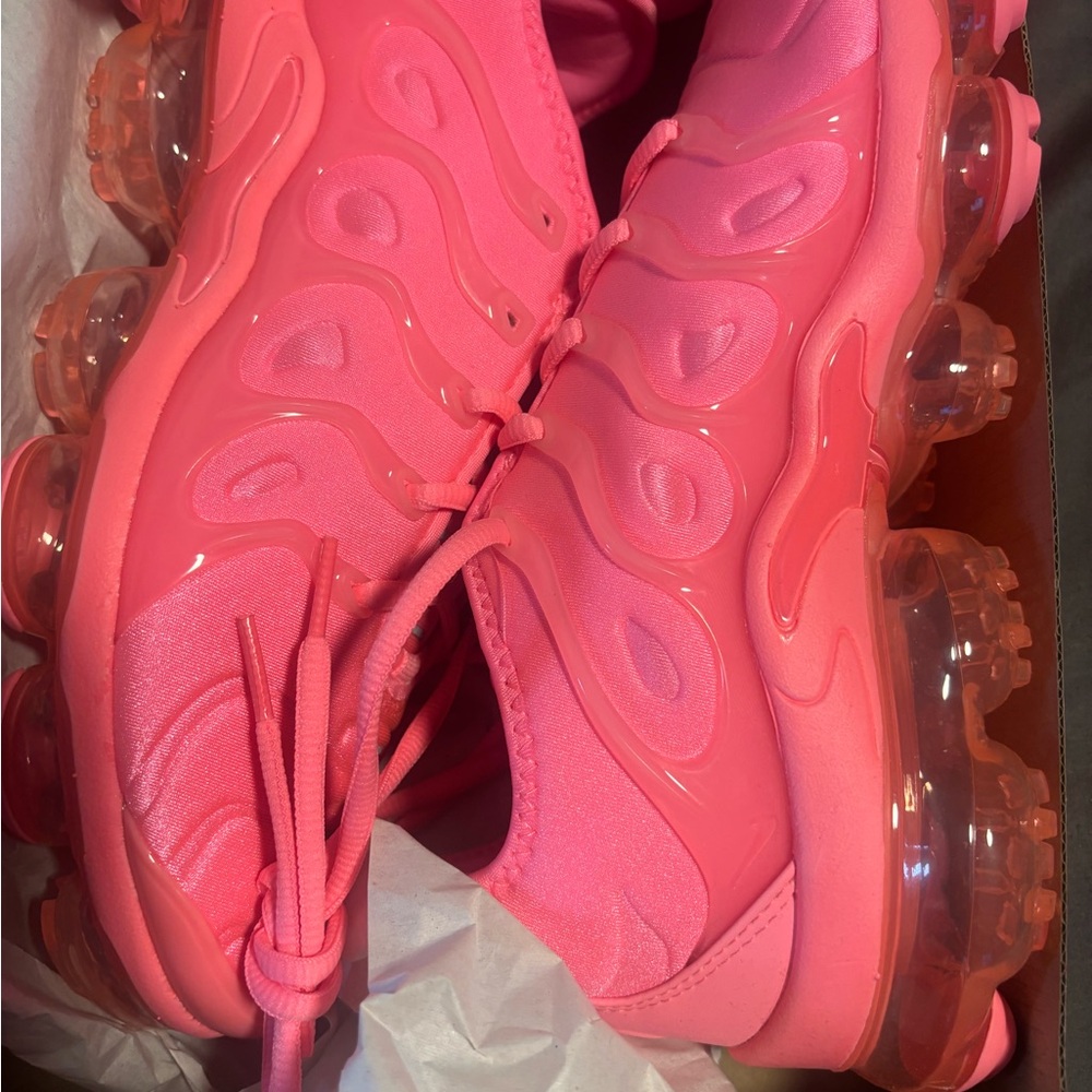 Nike Women's Pink VaporMax Athletic Sneakers